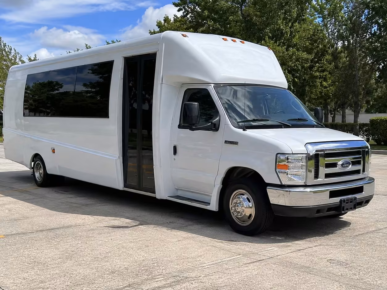 20 passenger party bus