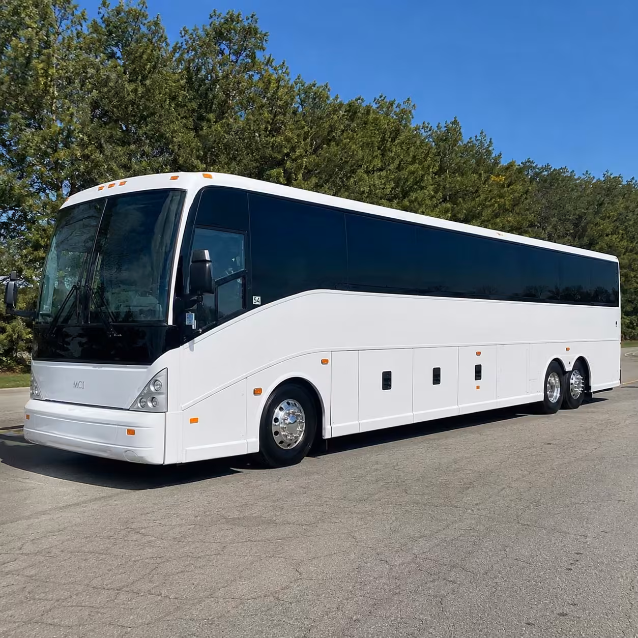 40 56 passenger charter bus
